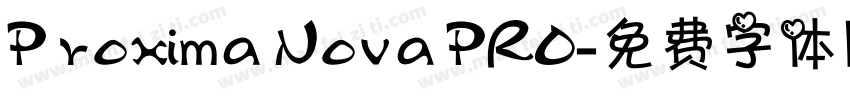 Proxima Nova PRO字体转换